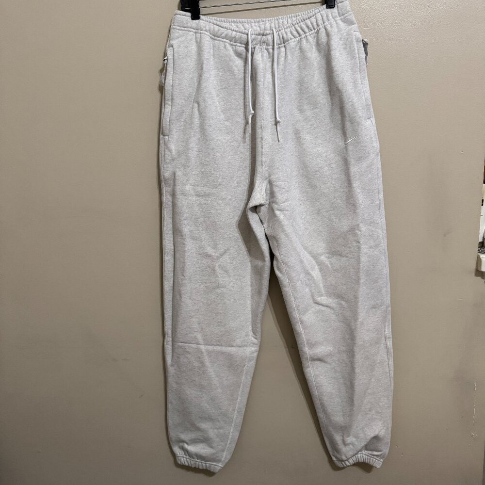 Nikelab Nike Solo Swoosh Fleece Joggers Sweatpants DX1364-051 Mens S-Tall NEW